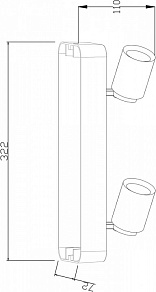 Накладной светильник Deko-Light Librae Linear 348074