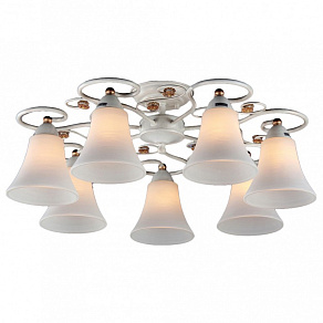 Люстра на штанге Maytoni Bell TOC011-07-W