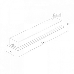 Встраиваемый светильник Arte Lamp Grill A3153PL-10BK
