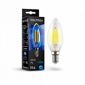 Лампа светодиодная Voltega Candle dim 5W E14 5Вт 4000K VG10-C1E14cold5W-FD