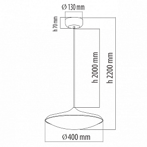 Подвесной светильник DeMarkt Перегрина 5 703011101