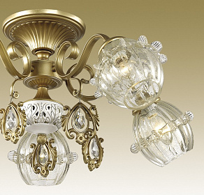 Люстра на штанге Odeon Light Folla 2887/5C