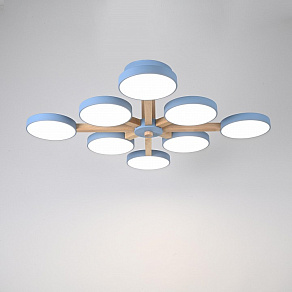 Люстра на штанге Imperiumloft TURNA Blue TURNA-B01