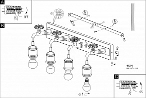 Бра Eglo ПРОМО Golscliff 49104