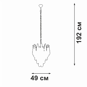 Подвесная люстра Vitaluce V5886 V5886-8/7