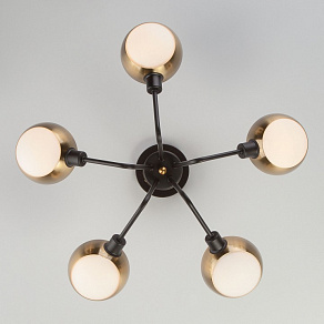 Люстра на штанге Eurosvet Jasper 70093/5 черный