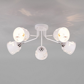 Потолочная люстра Eurosvet Benna 70105/5 белый