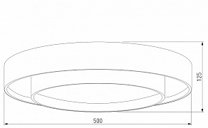 Накладной светильник Eurosvet Force 90274/2 белый Smart