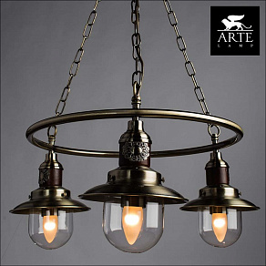 Подвесная люстра Arte Lamp Sailor A4524LM-3AB