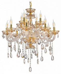 Подвесная люстра LUMINA DECO Eliza LDP 7025-8+4 GD