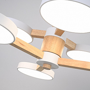 Люстра на штанге Imperiumloft TURNA White TURNA-DBL01