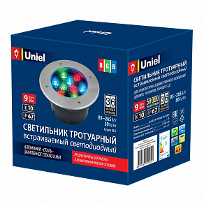 Встраиваемый в дорогу светильник Uniel Ulu-b12 UL-00006824
