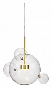 Подвесной светильник LUMINA DECO Neroni LDP 6016-3+1 GD