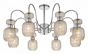Люстра на штанге Escada Gloss 1141/8PL Chrome/Beige
