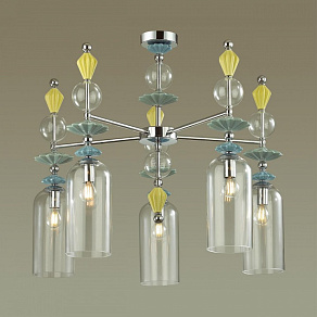 Люстра на штанге Odeon Light Bizet 4893/5C