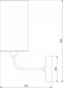 Бра Eurosvet Purezza 60128/1 хром