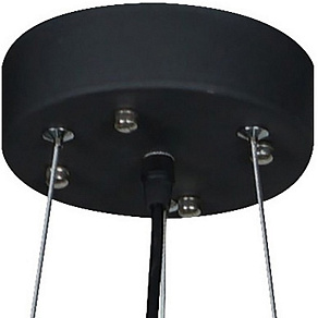 Подвесная люстра Arte Lamp Engineer A2043SP-6BK