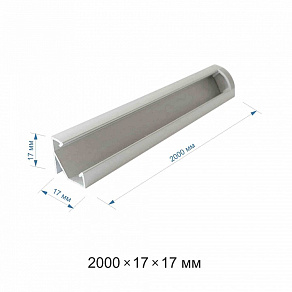 Профиль накладной угловой внутренний Apeyron Electrics  08-21-01