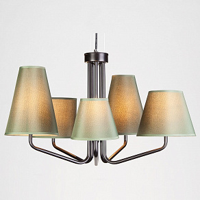 Подвесная люстра Eurosvet Ornato 70074/5 черный