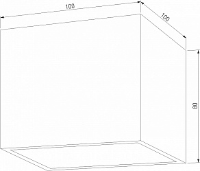 Накладной светильник Elektrostandard Corudo a063687