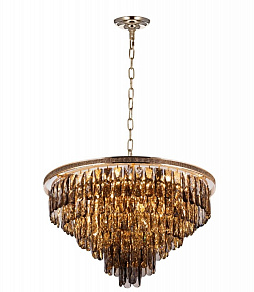 Подвесная люстра LUMINA DECO Chici LDP 6002-600 GD+GY