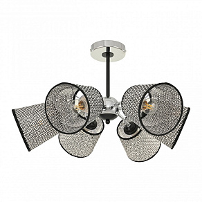 Люстра на штанге Arte Milano Napoli-320007 320007/3+3 CR.BK