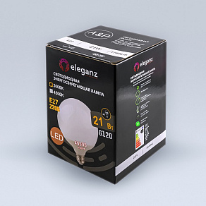 Лампа светодиодная Eleganz  E27 21Вт 3000K EL-0091