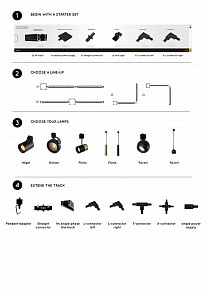 Заглушка для трека Lucide Track 09950/10/30