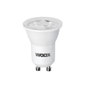 Лампа светодиодная Wolta  GU10 6Вт 6500K WSTD-JCDR-MR11-6W6KGU10-L