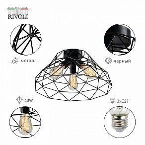 Накладной светильник Rivoli Molly Б0053050