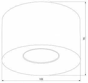 Накладной светильник TK Lighting Orion 3236 Orion Black