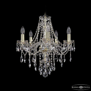Подвесная люстра Bohemia Ivele Crystal 1415 1415/5/165 G