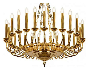 Подвесная люстра iLamp Louvre MD8551-30 GD
