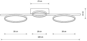 Накладной светильник Nowodvorski Circolo Led 10866