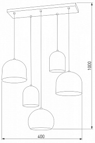 Подвесной светильник TK Lighting Tempre 6504 Tempre