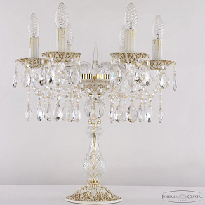 Настольная лампа декоративная Bohemia Ivele Crystal AL1613 AL16313L8/6/141-44 WMG