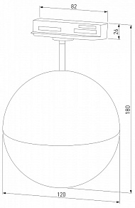 Светильник на штанге Elektrostandard Glob MRL 1015