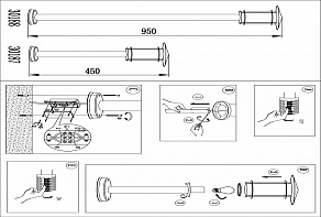 Наземный высокий светильник Eglo Lisio 30188