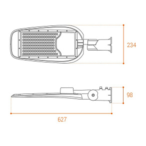 Консольный светильник Wolta  STL-120W/05