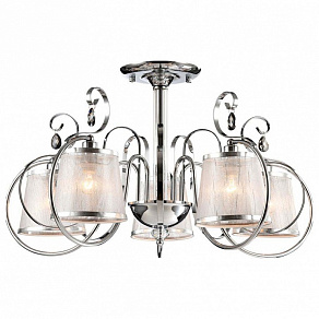 Люстра на штанге Freya Simone FR2020-CL-05-CH