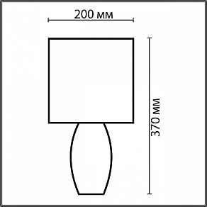Настольная лампа декоративная Lumion Lapuna 8123/1Т