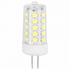 Лампа светодиодная Эра Green Line G4 7Вт 6500K LED G4-JC-7W-865-12V GL