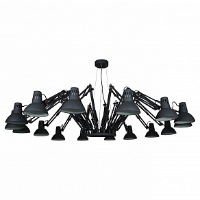 Подвесная люстра Arte Lamp Engineer A2043SP-16BK