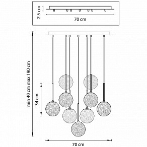 Подвесной светильник Lightstar Bari 815290