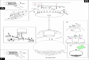 Подвесной светильник Eglo Montefio 1 93708