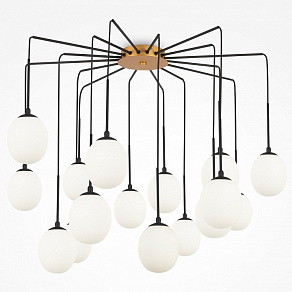 Потолочная люстра Maytoni Branch MOD176PL-16G