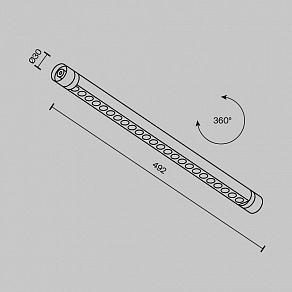 Модульный светильник Maytoni Points C149CL-L500-12W3K-B