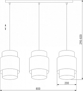 Подвесной светильник TK Lighting Boho White 6531 Boho White