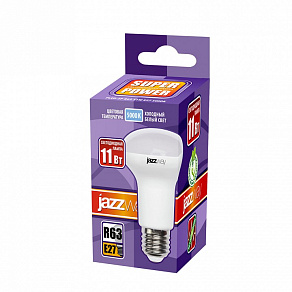 Лампа светодиодная Jazzway  E27 11Вт 5000K PLED-SP R63 11W E27 5000K