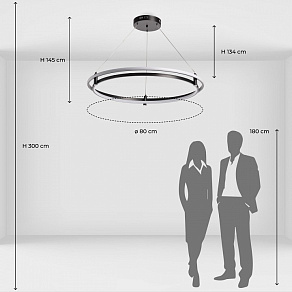 Подвесной светильник DeMarkt Ральф 675014802